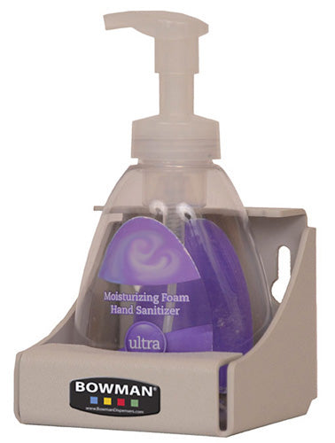 Bottle Holder Universal Hand Gel Quartz Beige ABS