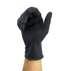 Black Arrow Latex Exam Gloves, Powder-Free