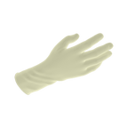 Safe-Touch Latex Exam Gloves - Powder-Free