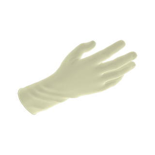 Safe-Touch Latex Exam Gloves - Powder-Free