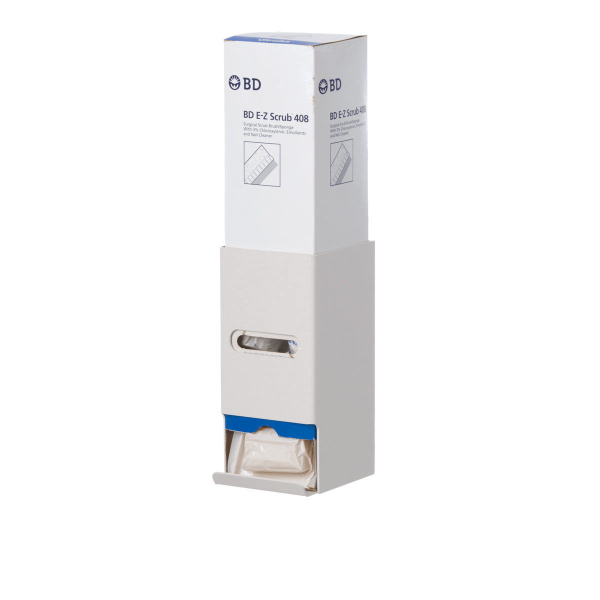 White ABS E-Z Scrub Dispenser