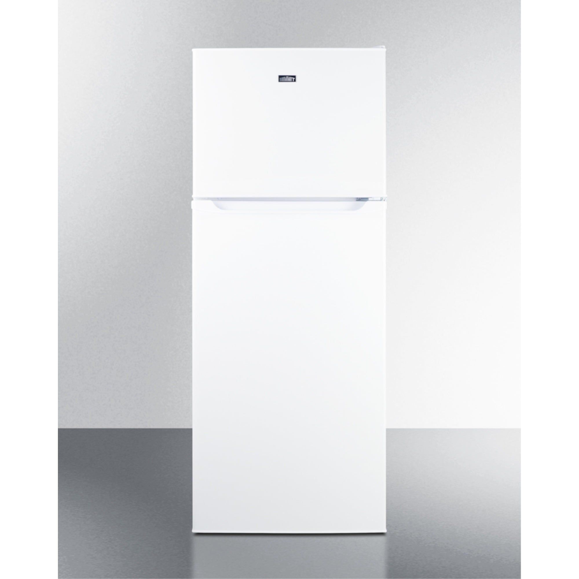 24" Wide 9.9 Cu.ft. Frost-free Refrigerator-freezer in White Finish with Factory Installed Icemaker Main image