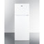 10 cu.ft. top mount refrigerator-freezer in white with icemaker