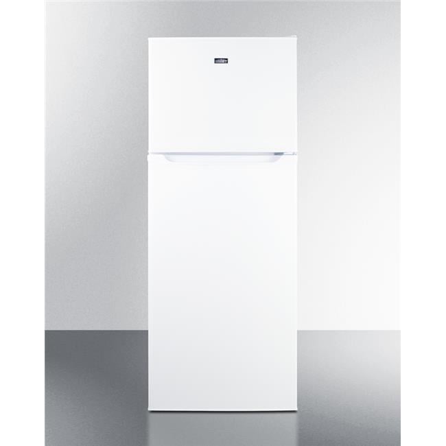 Accucold 10 Cu.ft. Top Mount Refrigerator-freezer in White with Icemaker (Model FF1088WIM)
