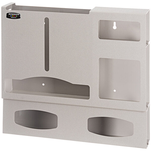 PPE Organizer Double Glove/Sign Quartz Beige ABS