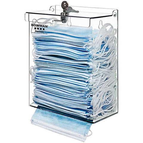 Face Mask Dispenser Shield Style Bulk Clear PETG