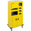 PPE Cart II Mobile Disp System 3"Casters Yellow Aluminum