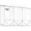 Bulk Dispenser Triple Tall Front Dispensing Clear PETG