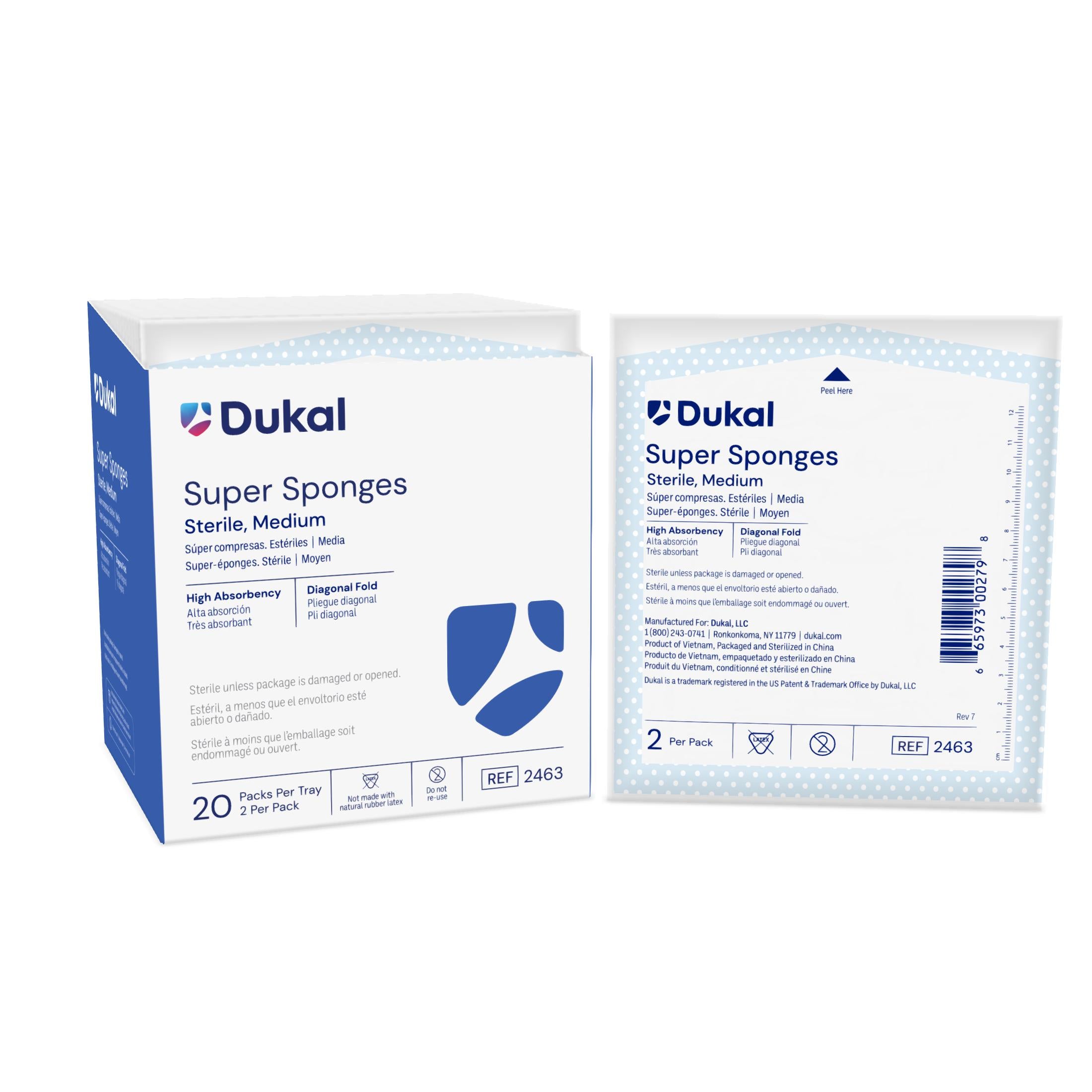 Sterile Super Sponges Medium - 2463 Main image