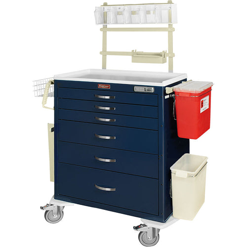 Harloff Deluxe Anesthesia Cart, Key Lock (6456)