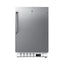 21.5" wide single drawer bulit-in all-refrigerator for indoor or outdoor use with panel-ready front