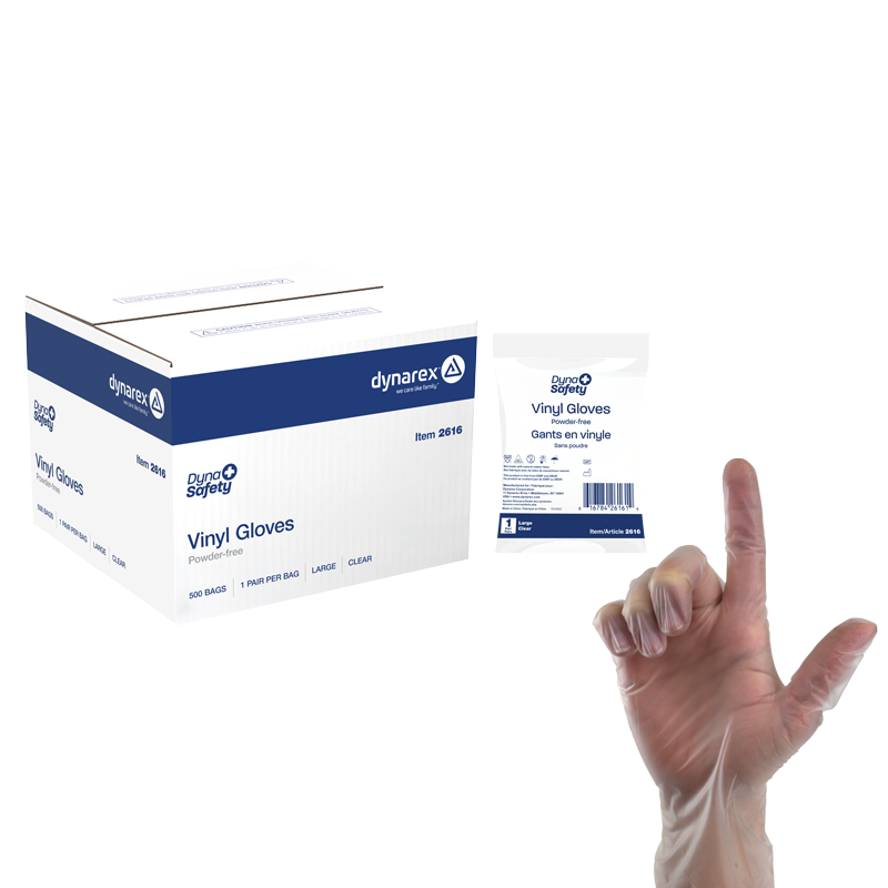 Vinyl Exam Gloves In A Bag Code: 2616 Main image