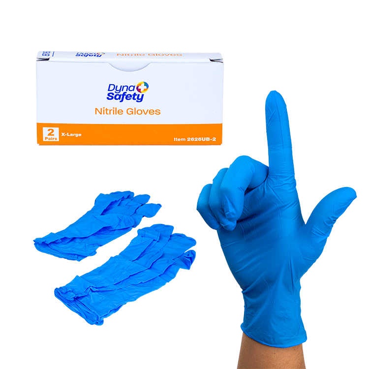 Dynarex Nitrile Gloves 2 pair/unit