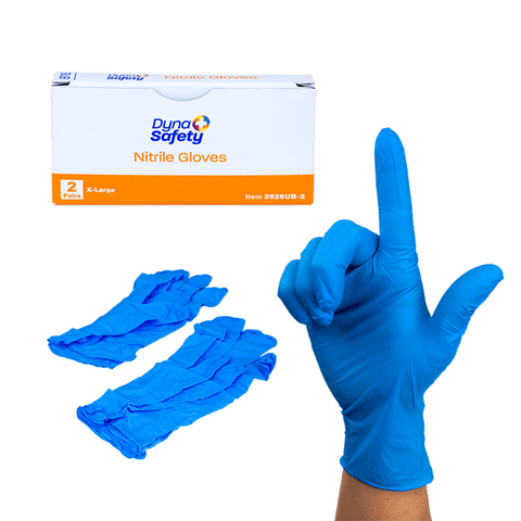 Dynarex Nitrile Gloves 2 pair/unit