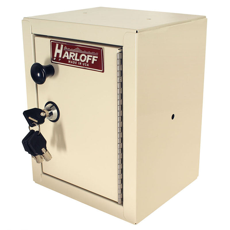 Harloff Narcotics Cabinet,Small, Single Door with Window, E-Lock, 12" W X 12" H X 6" D Available Beige Paint. (Replaces