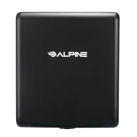 Alpine Willow High Speed Commercial Hand Dryer, 120V, Matt Black