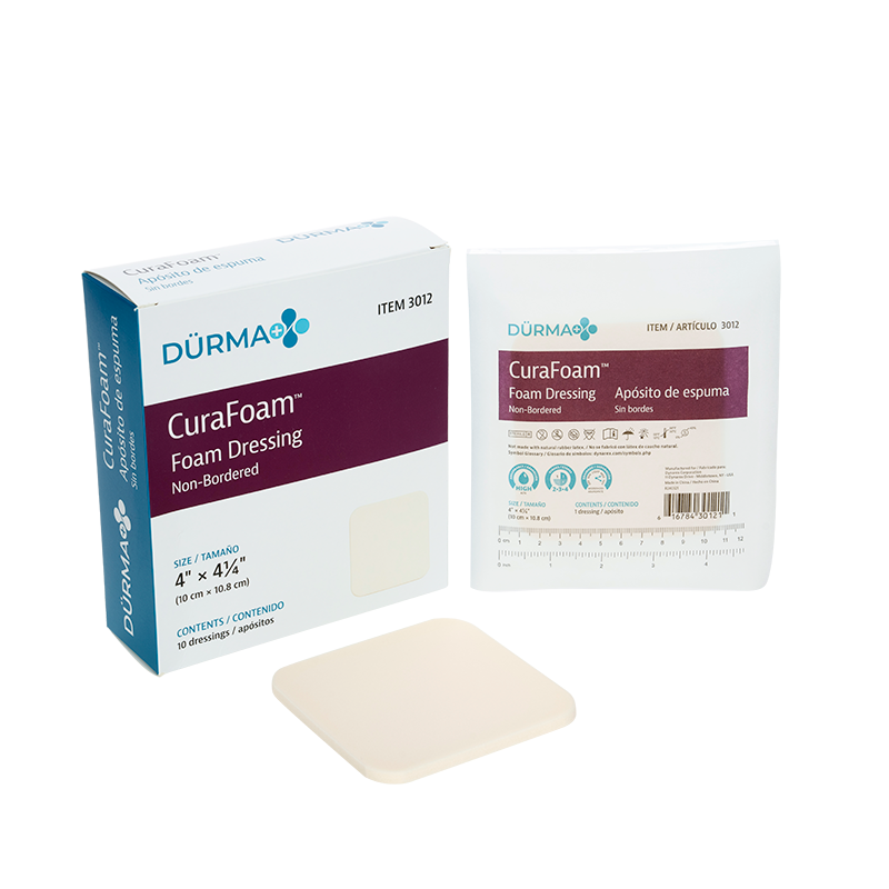 CuraFoam - Foam Dressing 6" x 6"
