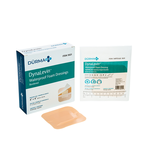 DynaLevin - Waterproof Adhesive Bordered Foam 4" x 4"