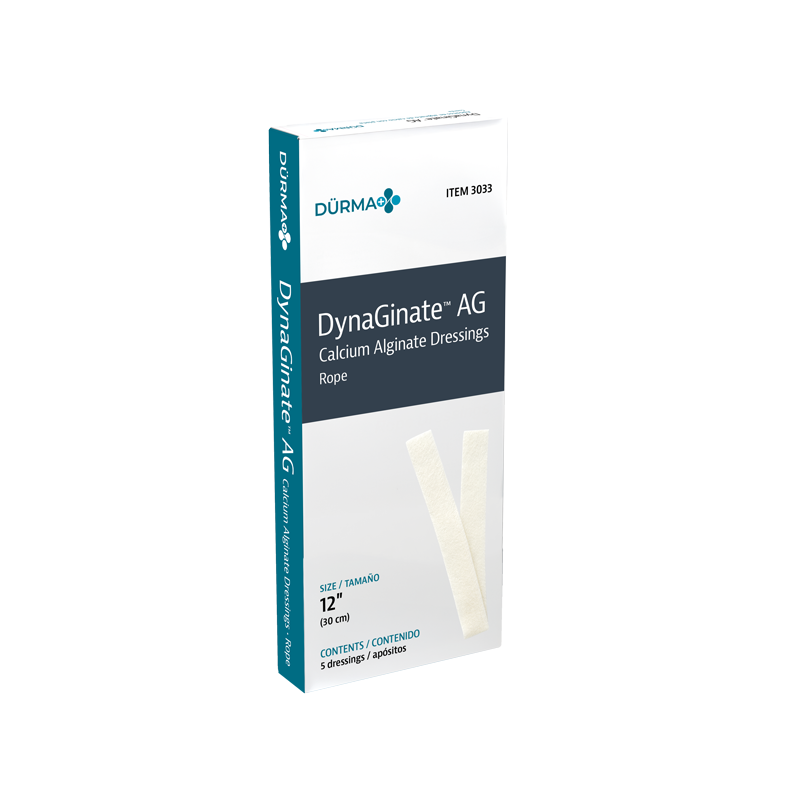 DynaGinate AG - Calcium Alginate Dressing, Rope Code: 3033