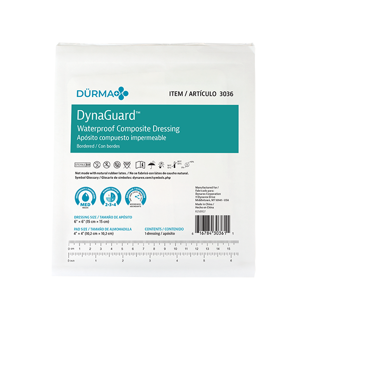 DynaGuard - Waterproof Composite Dressing 6" x 6"