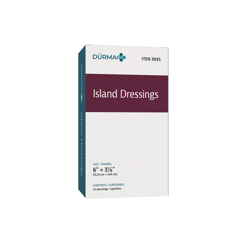 Island Dressing Sterile, 6" x 3 1/8"