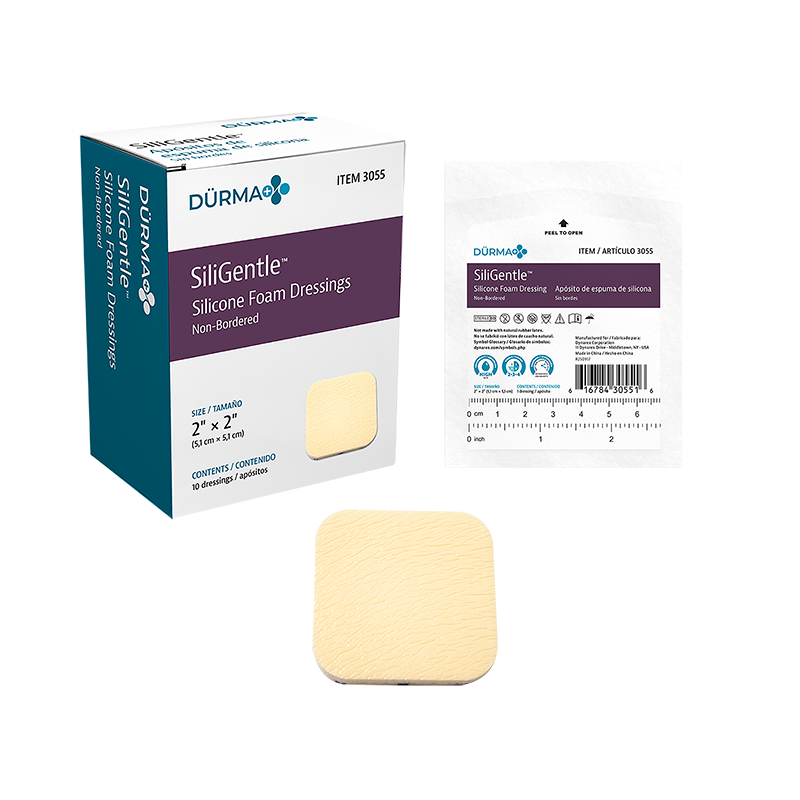 SiliGentle Non-Adhesive Silicone Foam Dressing