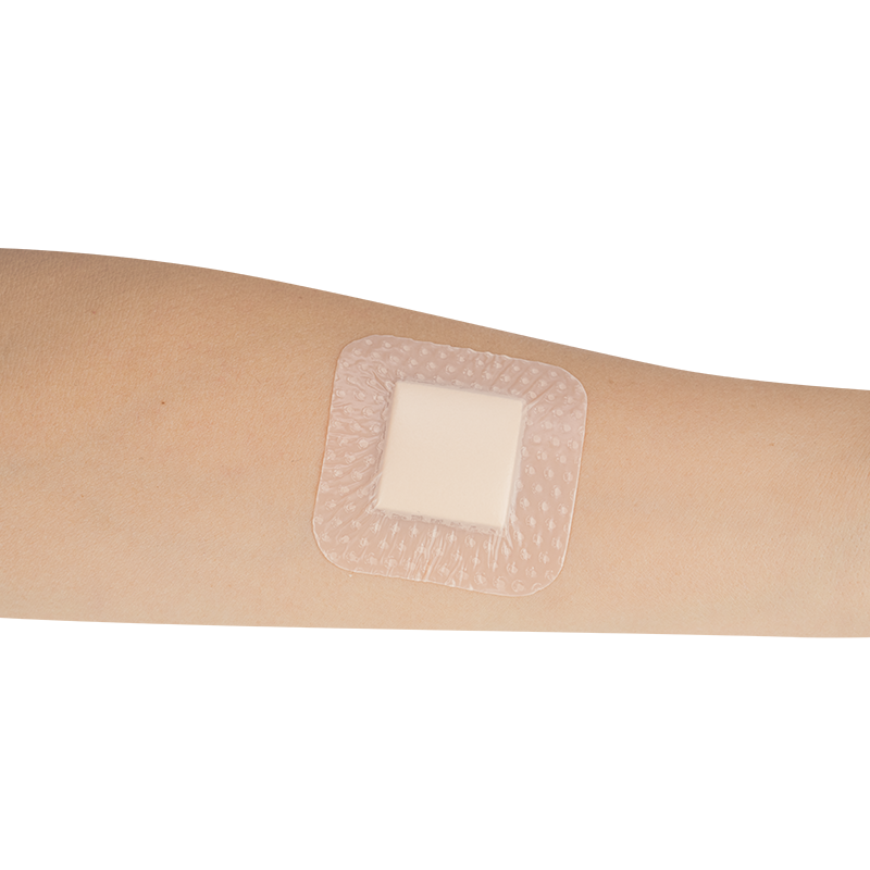 Dynarex SiliGentle - Silicone Bordered Foam Dressing (Model 3058)