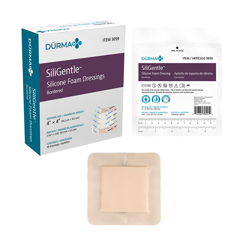 SiliGentle Silicone Bordered Foam Dressing