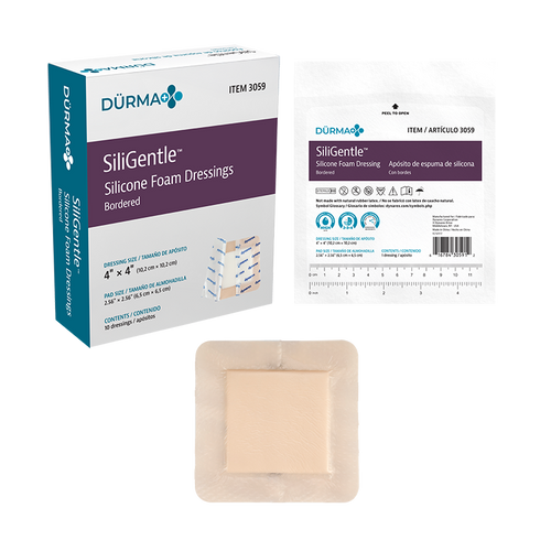 SiliGentle Silicone Bordered Foam Dressing