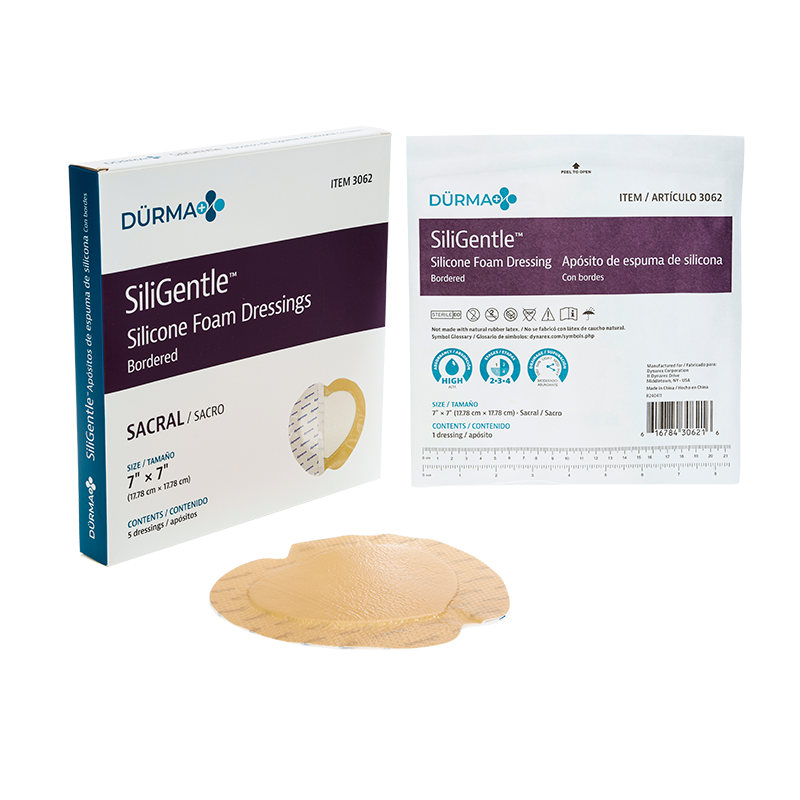 SiliGentle - Silicone Bordered Foam Dressing