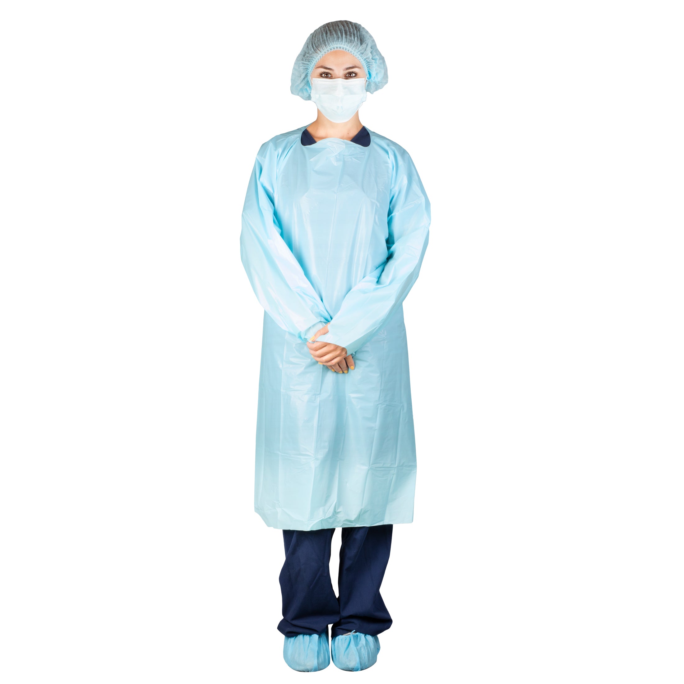 Protective Cover Gown, Blue Main image
