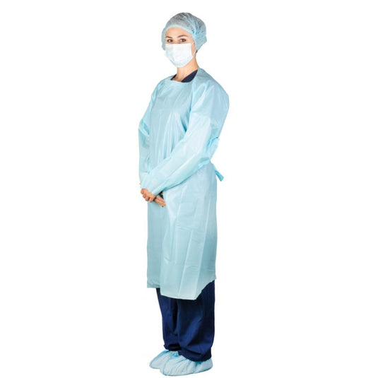 Protective Cover Gown, Blue