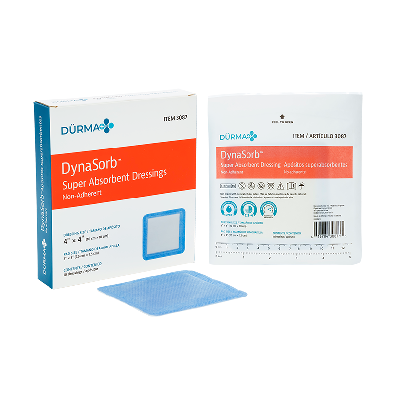 Dynarex DynaSorb - Super Absorbent Dressing, Non-Adhering