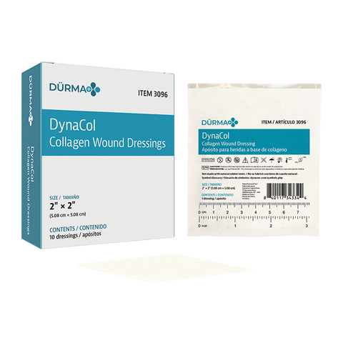 DynaCol Collagen Wound Dressing, 2" x 2"