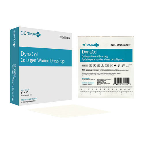 DynaCol Collagen Wound Dressing, 4" x 4"