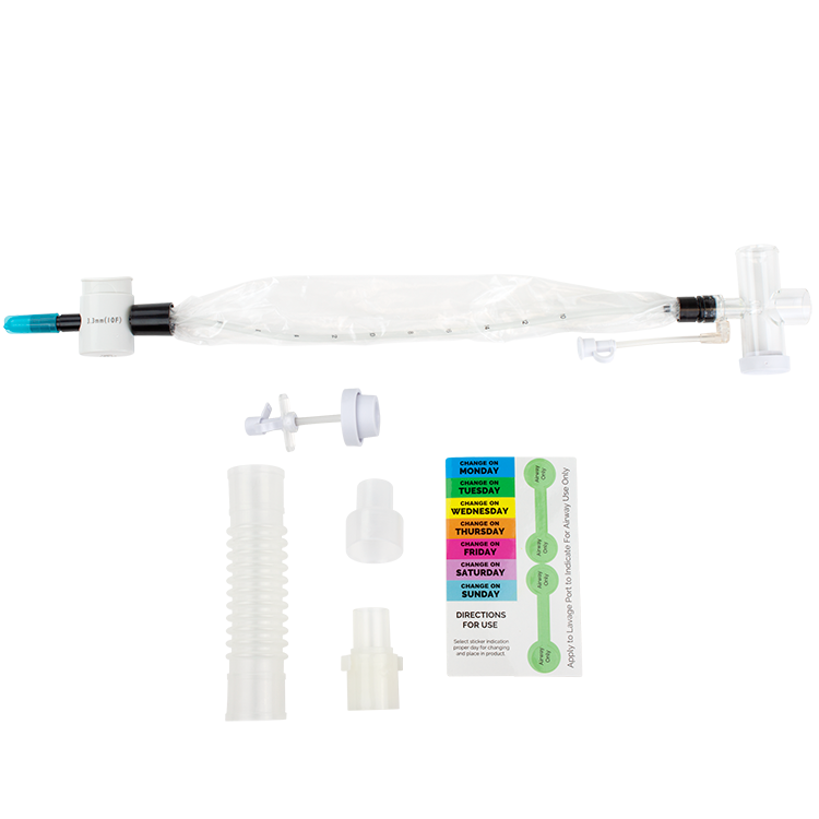 Closed Suction Tracheal Catheter w/ Double Swivel Elbow Code: 31013 Main image