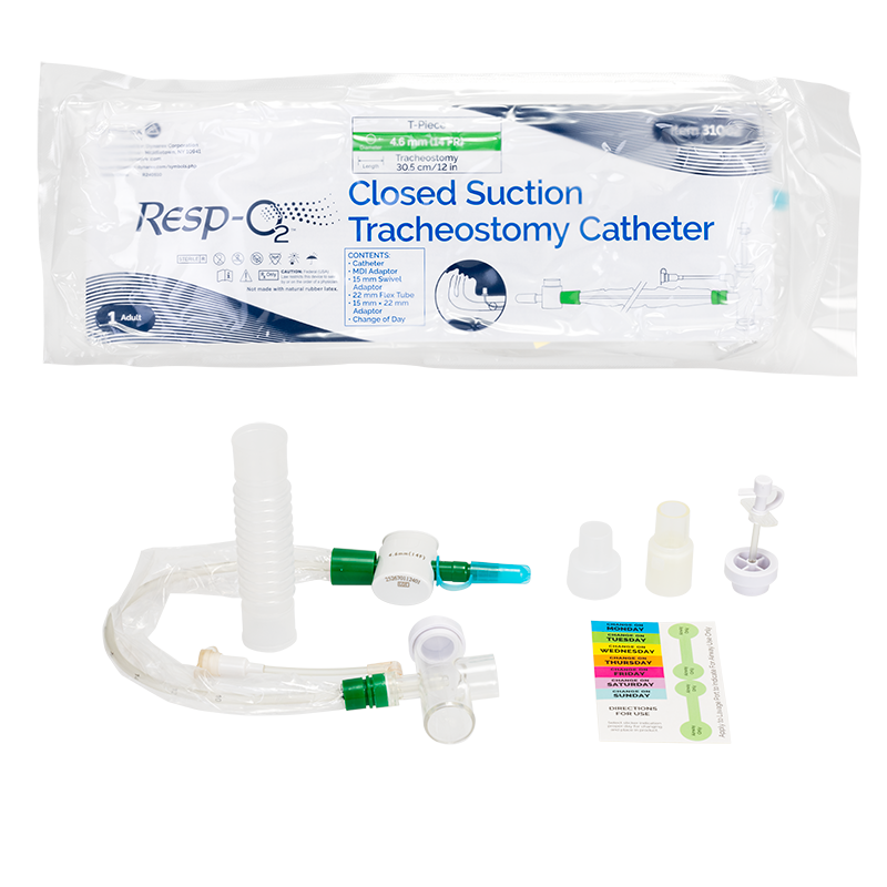 Closed Suction Tracheal Catheter w/ T-Piece Code: 31002