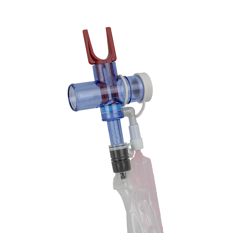 Vortex 72 Closed Suction Tracheal Catheter T-Piece, 10 Fr