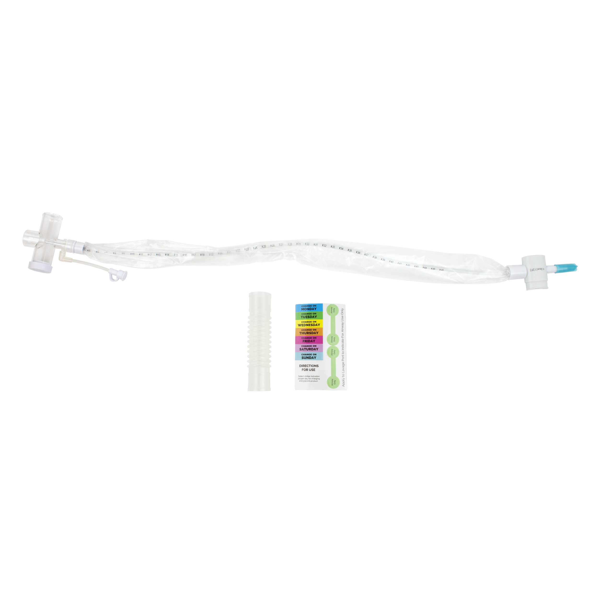 Closed Suction Endotracheal Catheter w/ T-Piece Code: 31021 Main image
