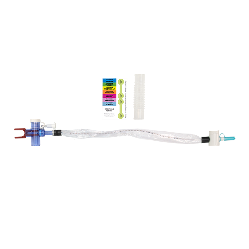 Vortex 72 Closed Suction Endotracheal Catheter, T-Piece, 10 Fr