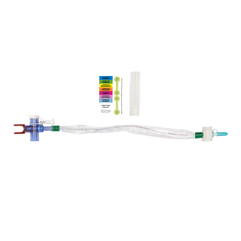 Vortex 72 Closed Suction Endotracheal Catheter, T-Piece, 14 Fr