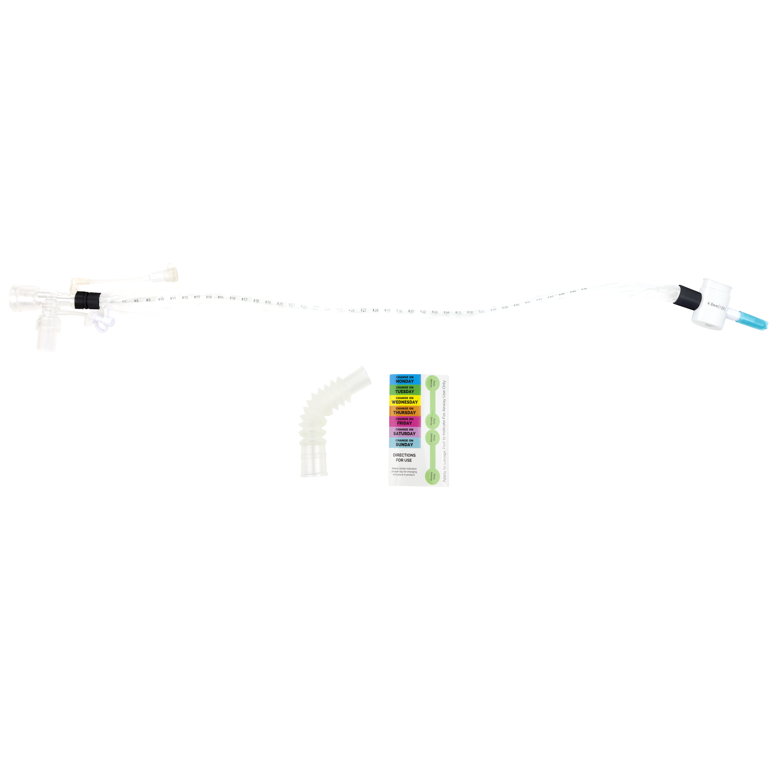 Closed Suction Endotracheal Catheter w/ Double Swivel Elbow Code: 31030 Main image