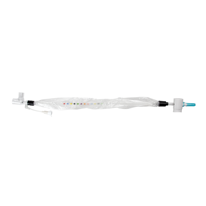 Closed Suction Catheter Endotracheal, Elbow, 10 Fr, Color coded depth bands Main image