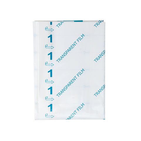 Medium Foam Dressing Kit (7" x 4.7" foam), Suction bell w/ tubing, drape