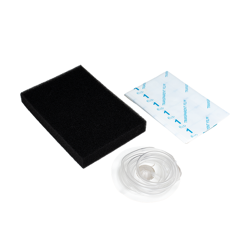 Large Foam Dressing Kit (10" x 5.9" foam), Suction bell w/ tubing, drape Main image