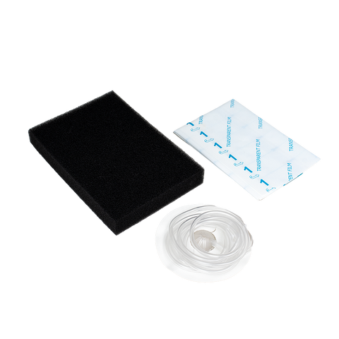 Large Foam Dressing Kit (10" x 5.9" foam), Suction bell w/ tubing, drape