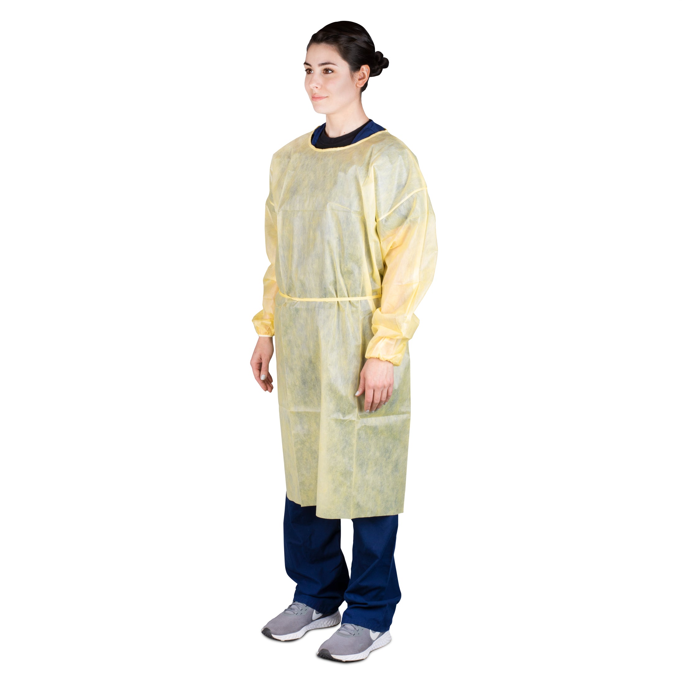 Multi-Layer Isolation Gown, Universal, Yellow Main image