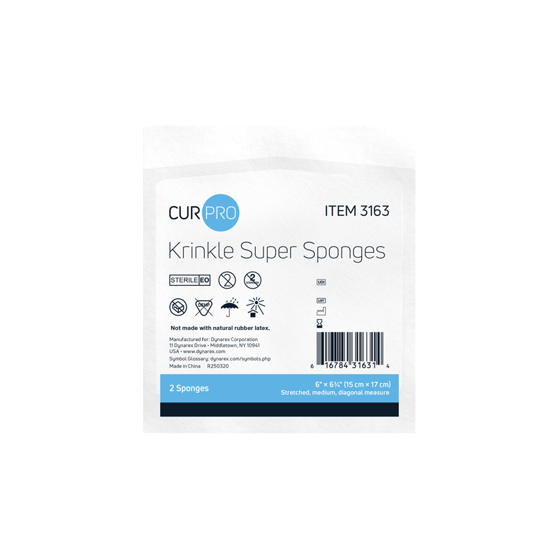 Dynarex Krinkle Super Sponges