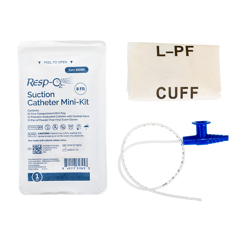 Suction Catheter Kits - Mini Tray (Case of 100)