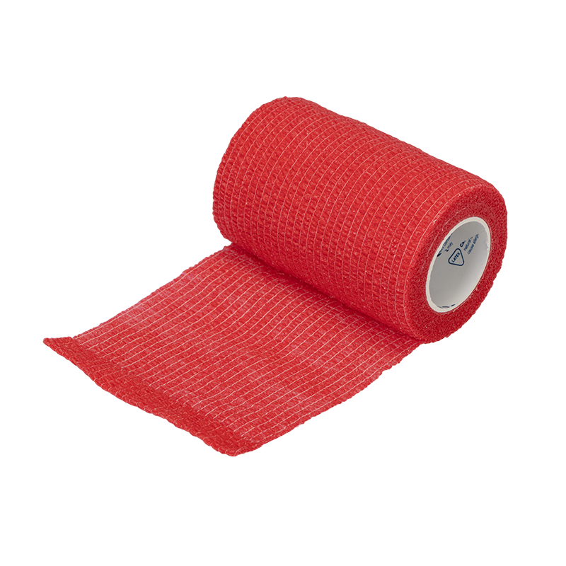 Sensi Wrap, Self-Adherent, 3" x 5 yd Red